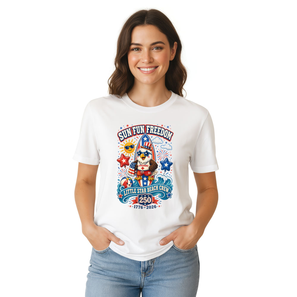 Cute Cartoon Eagles T-Shirt - Gift for Bird Lovers