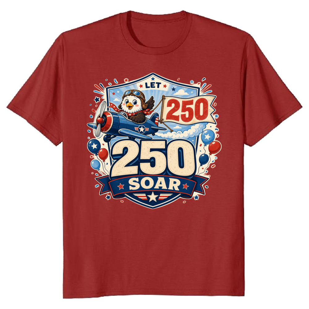 Cute Cartoon Eagles T-Shirt - Gift for Eagle Lovers