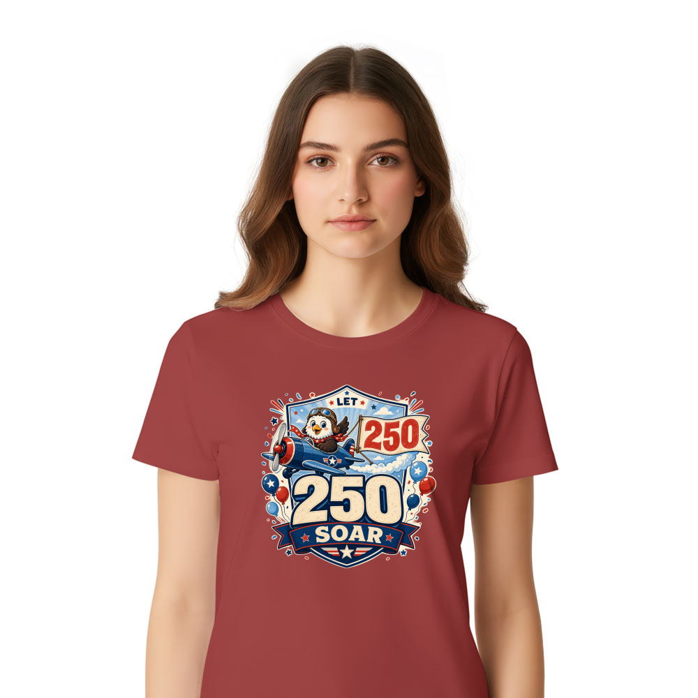 Cute Cartoon Eagles T-Shirt - Gift for Eagle Lovers
