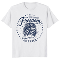 Patriotic Girly T-Shirt - Gift for Patriotic Women