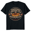 Patriotic Hot Dog T-Shirt - Gift for Independence Day Cookouts