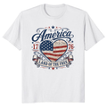 250th Anniversary Pretty Flag T-Shirt - Patriotic Celebration Gift