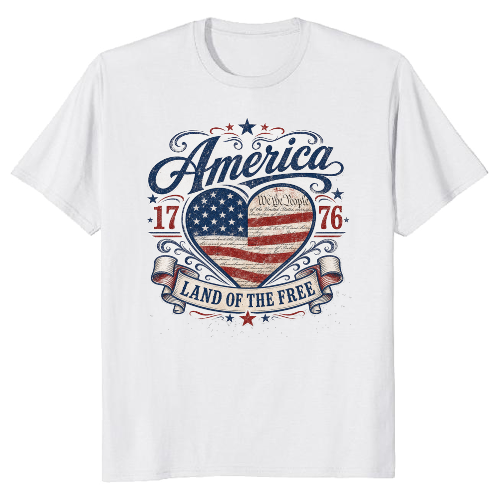 250th Anniversary Pretty Flag T-Shirt - Patriotic Celebration Gift