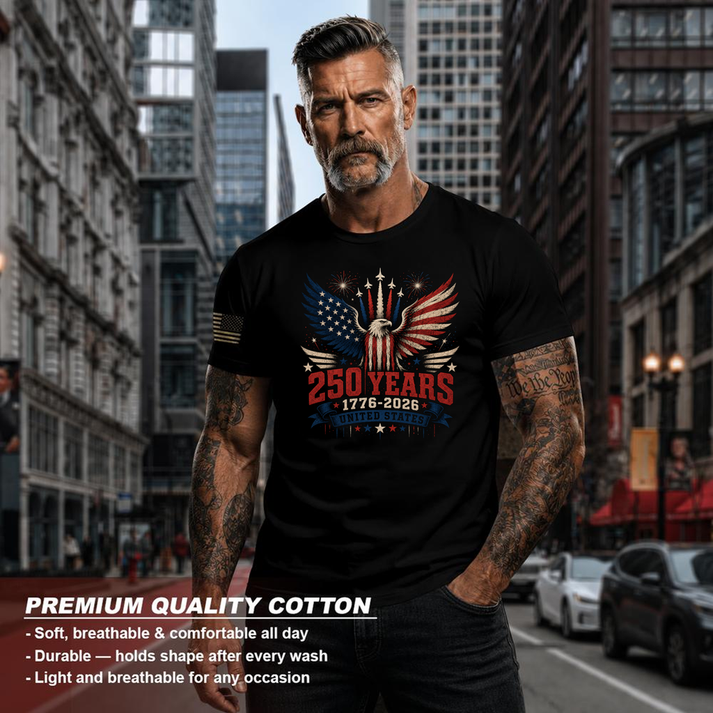 Classic Patriotic Patriot T-Shirt - Independence Day Shirt