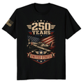 Patriotic Basic Stars and Stripes Graphic T-Shirt