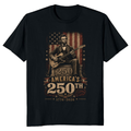 Lincoln Playing Guitar T-Shirt - Gift for History Buffs