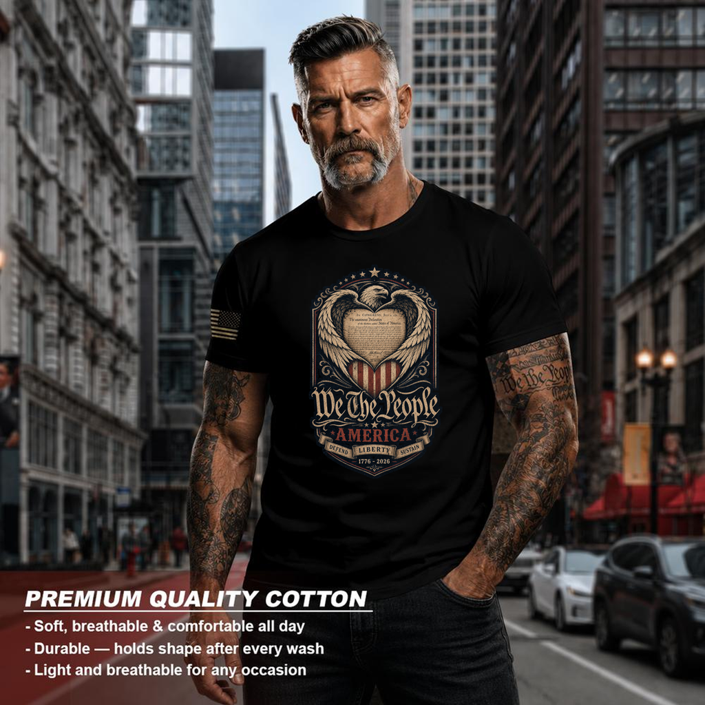 250th Anniversary Pretty Flag Patriot T-Shirt - USA 250 Celebration Gift