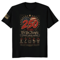 250th Anniversary Pretty Flag Patriot T-Shirt - USA 250 Celebration Gift