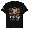 250th Anniversary Pretty Flag Patriot T-Shirt - USA 250 Celebration Shirt