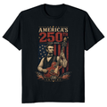Lincoln Playing Guitar T-Shirt - Gift for Music Lovers
