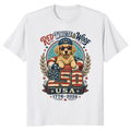 Patriotic Dog Graphic T-Shirt - Gift for Dog Lovers