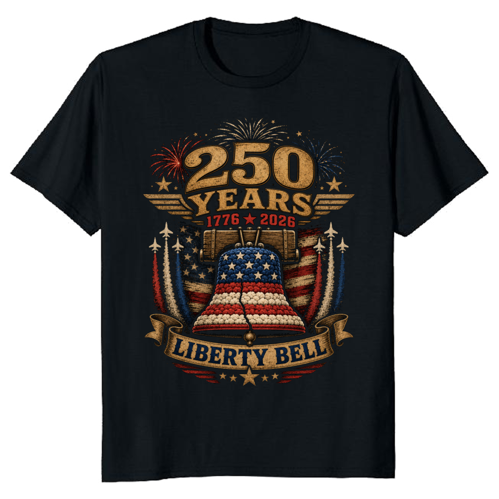 Patriotic Basic T-Shirt - Independence Day Celebration Shirt