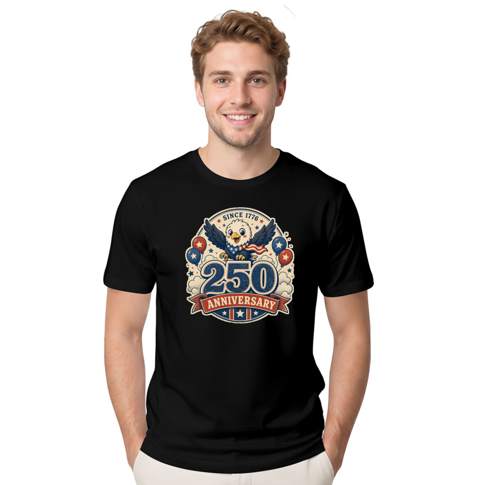 Cute Cartoon Eagles T-Shirt - Gift for Bird Lovers