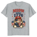 Patriotic Cat T-Shirt - Gift for Cat Lovers