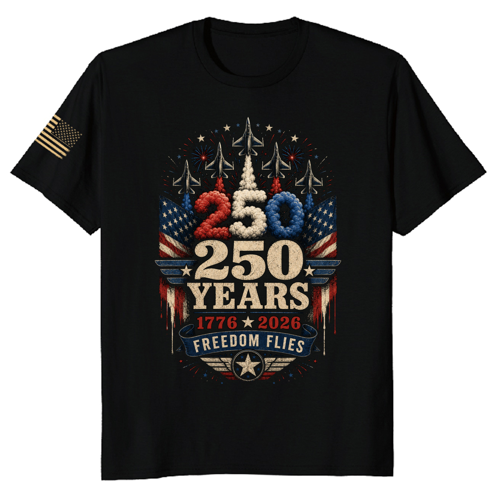 Patriotic Graphic T-Shirt - Independence Day Celebration